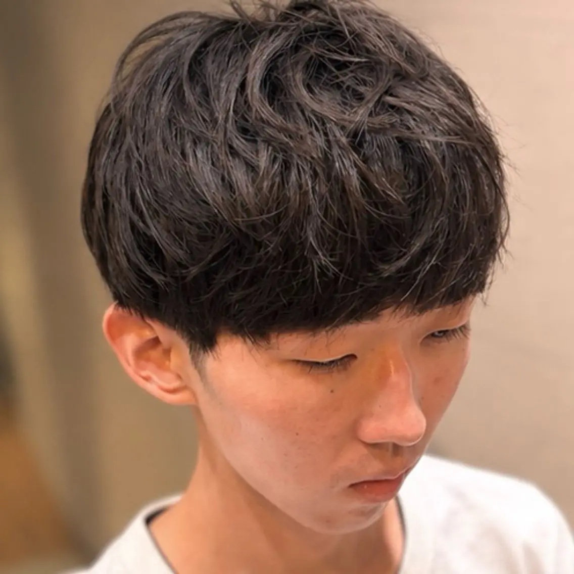 メンズ マッシュ カット メンズ　新百合ヶ丘 HIBIKIのヘアスタイル