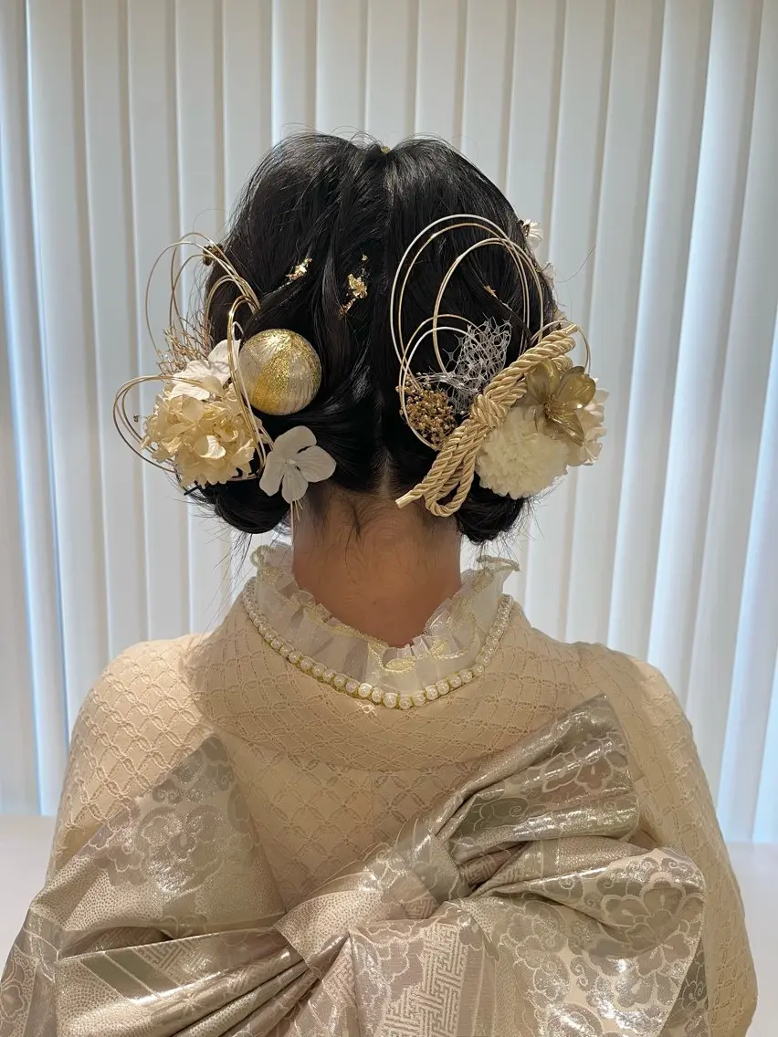 ヘアアレンジ 着付け サソウ ユリエ🥥のヘアスタイル