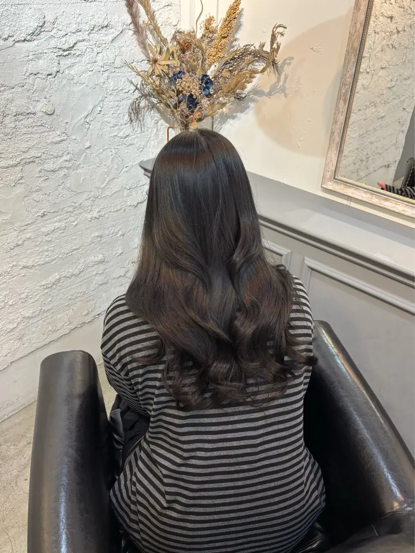 ロング カラー ヘアカラー 関口 玲那のヘアスタイル