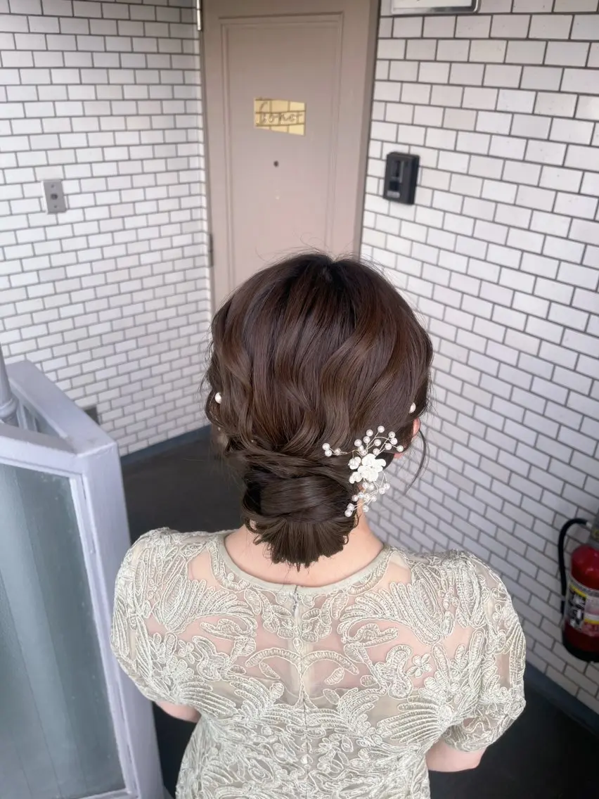 ヘアアレンジ 垢抜けヘアメイク🫧 JURI🪽のヘアスタイル