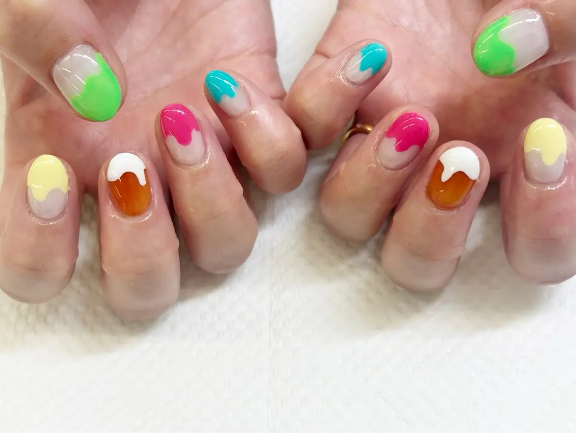ネイル ハンドネイル nail salon monailのネイルデザイン