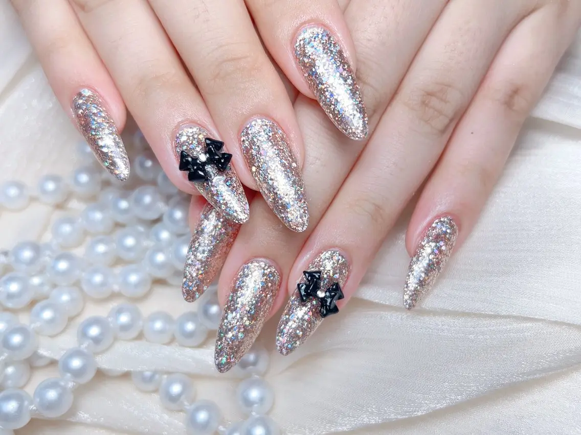 ネイル ハンドネイル M🌷nail 長さだし専門店のネイルデザイン