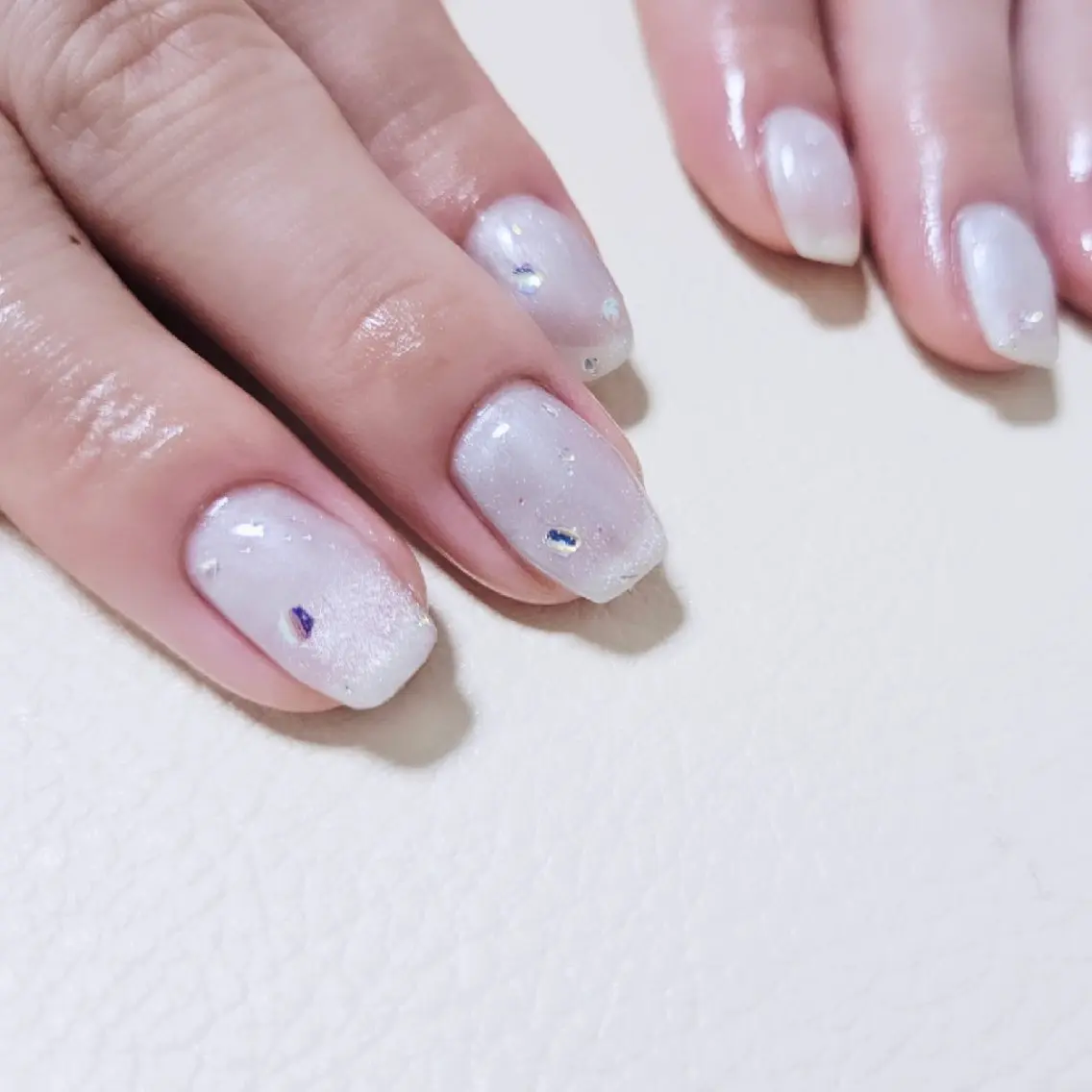 ネイル ジェルネイル ハンドネイル shellnail さなえのネイルデザイン