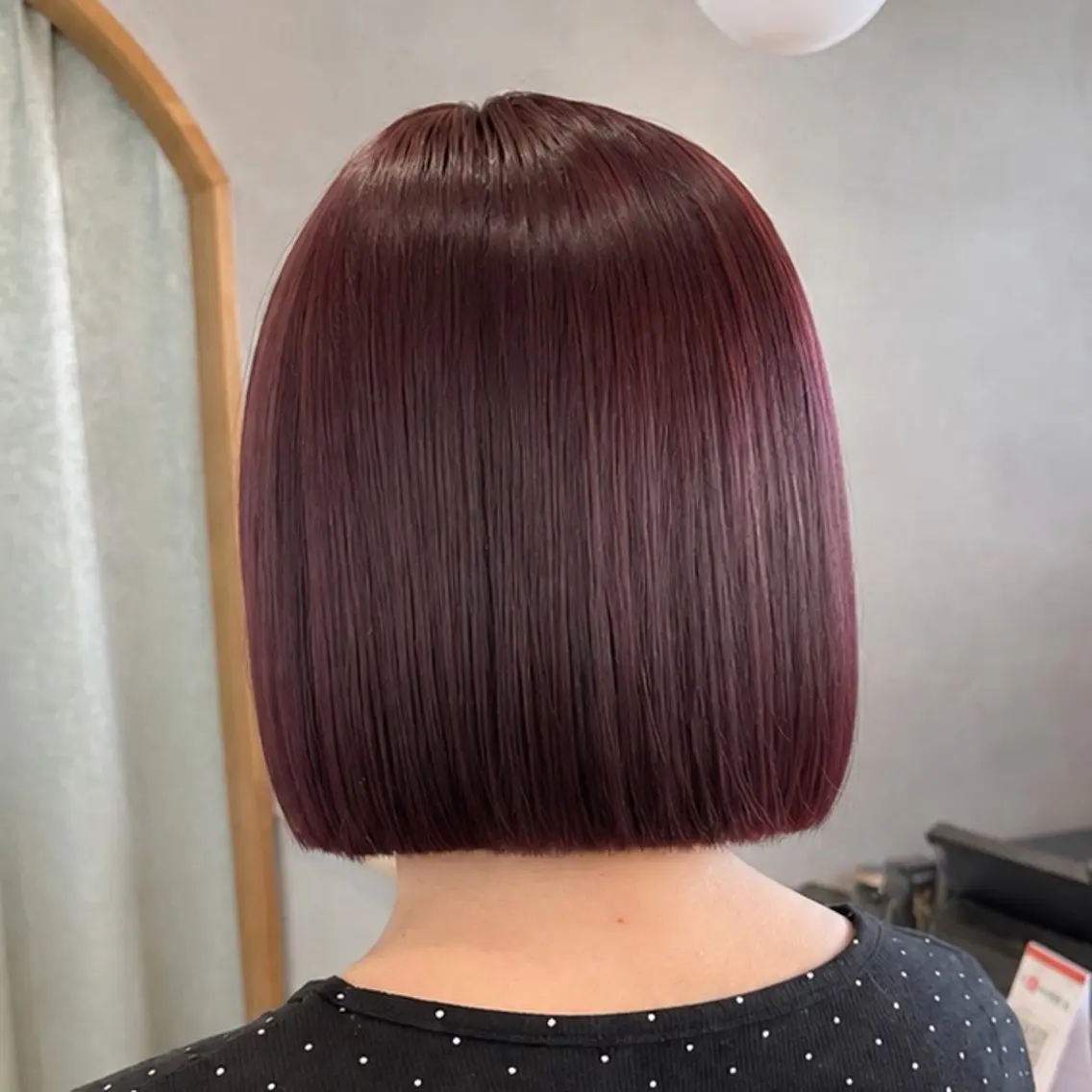 ショート ラベンダーブラウン カット ヘアカラー トリートメント ♥️ボブ髪質改善/暖 色/minami♥️のヘアスタイル