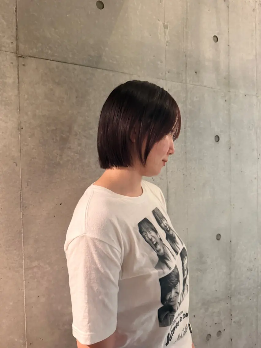 ショート カット ヘアカラー ボブ🥣KON コンナツミのヘアスタイル