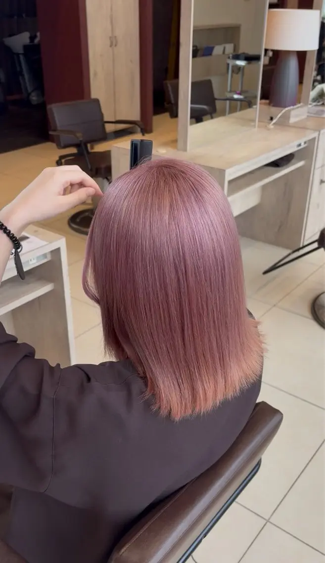 ミディアム カラー Nanami ナナミのヘアスタイル