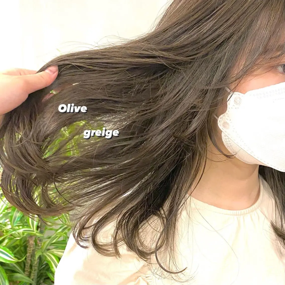 セミロング カラー パーマ ヘアアレンジ メンズ キッズ ネイル マツエク・マツパ メンズブリーチ ブリーチ ブリーチなしカラー 前川 朋香のヘアスタイル