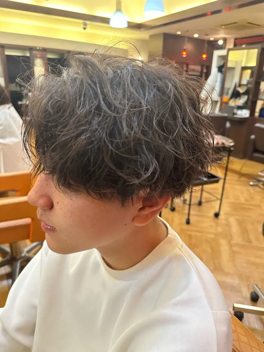 パーマ メンズ パーマ WEST✂︎AKI HIRO✂︎大和高田のヘアスタイル
