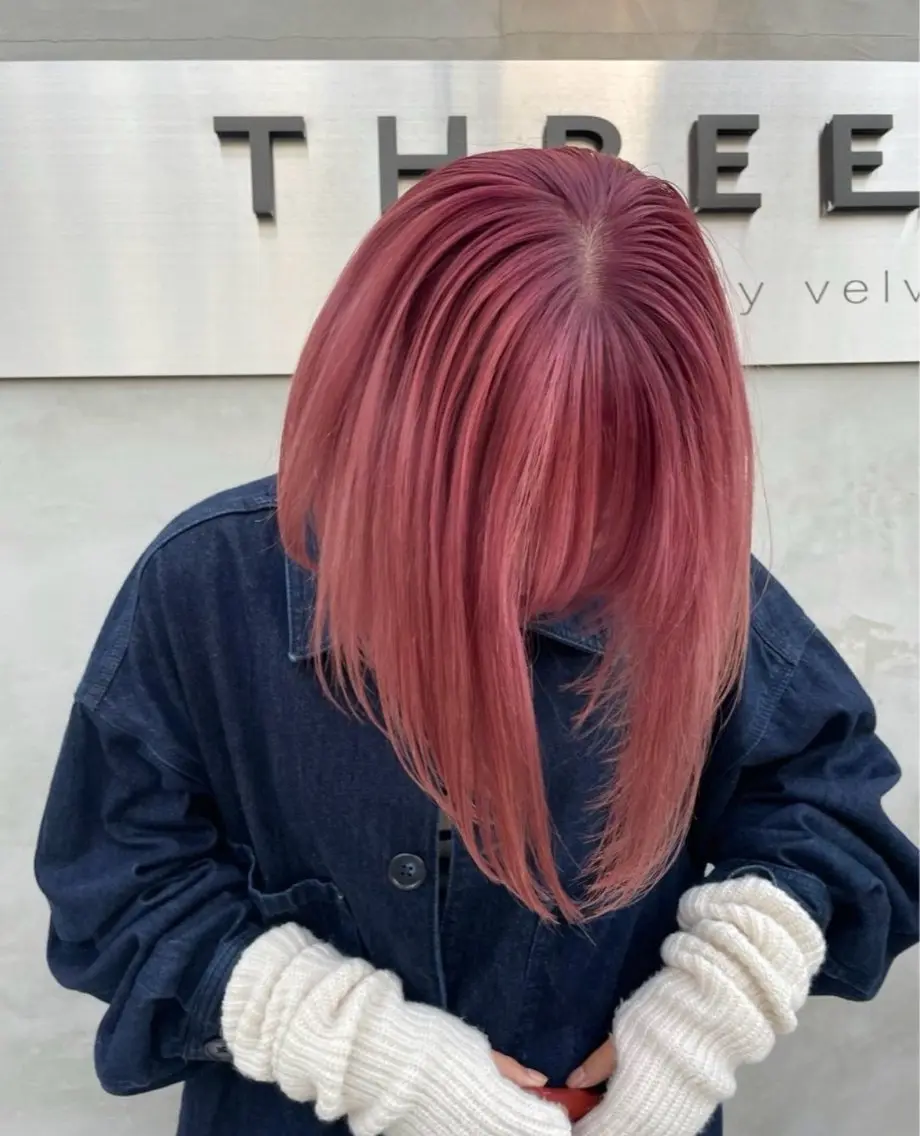 ショート カラー ヘアカラー toyohara momokaのヘアスタイル