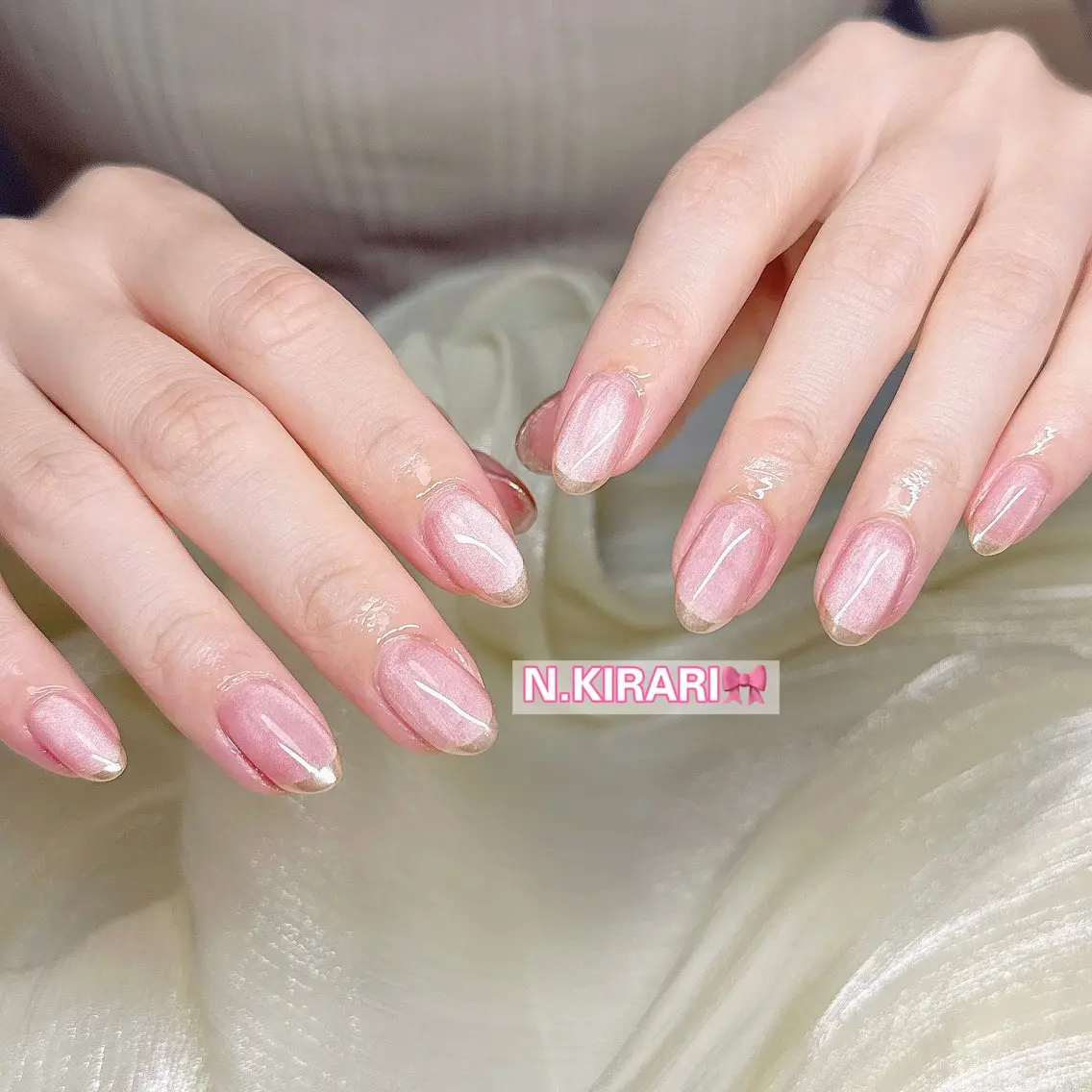 ネイル マグネットネイル ハンドネイル ハンドケア N.KIRARI nail salonのネイルデザイン