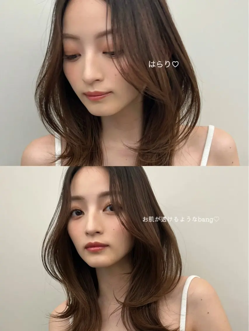 ロング レイヤーカット🤍 seriraのヘアスタイル