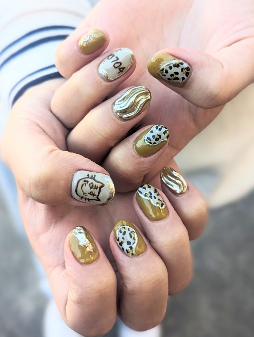 ネイル ハンドネイル 推しネイル | 　aycnailのネイルデザイン
