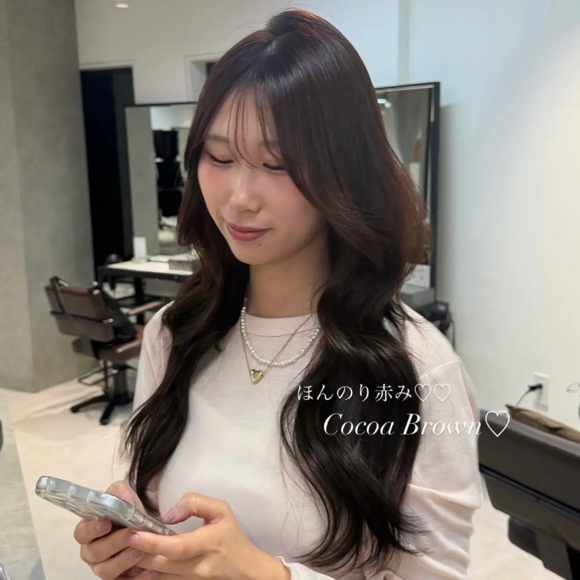 カラー 梅田♡韓国ヘア mao໒꒱のヘアスタイル