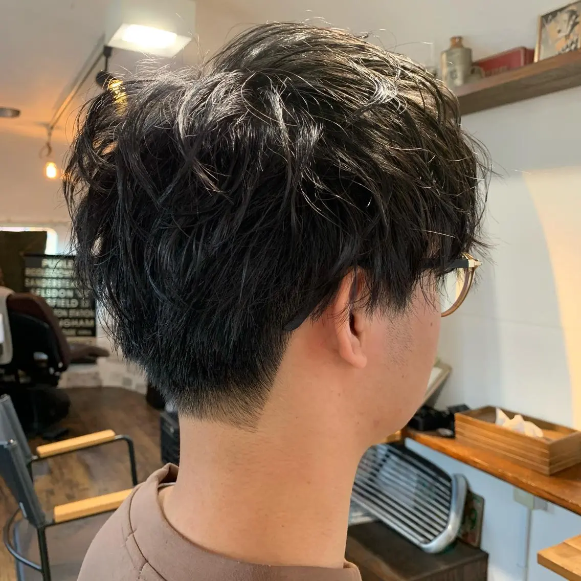 ショート メンズ TOMOKI hanareのヘアスタイル