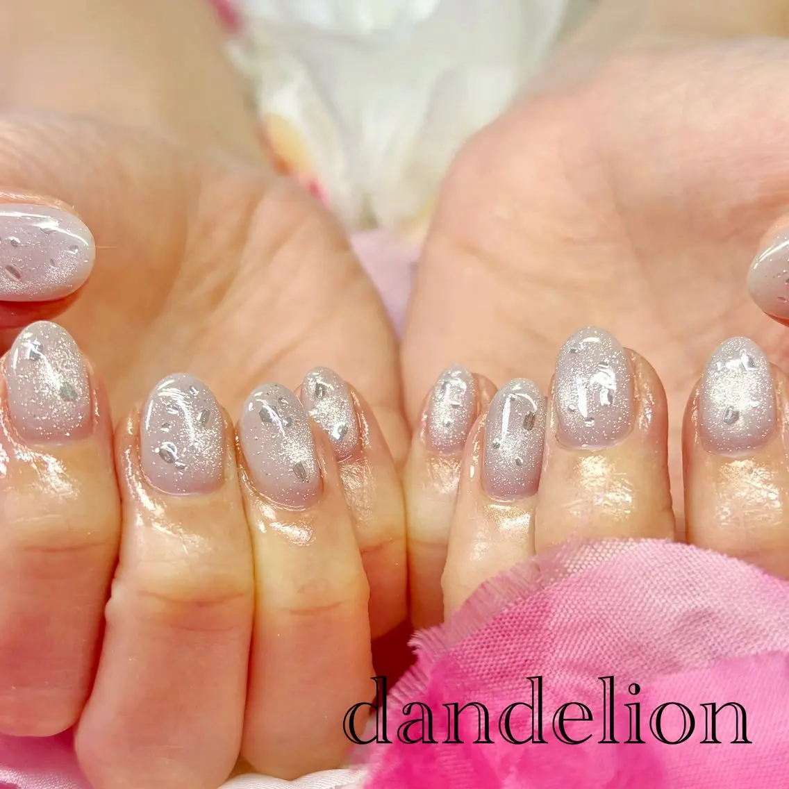 ネイル ハンドネイル ハンドケア dandelion ダンデライオンのネイルデザイン