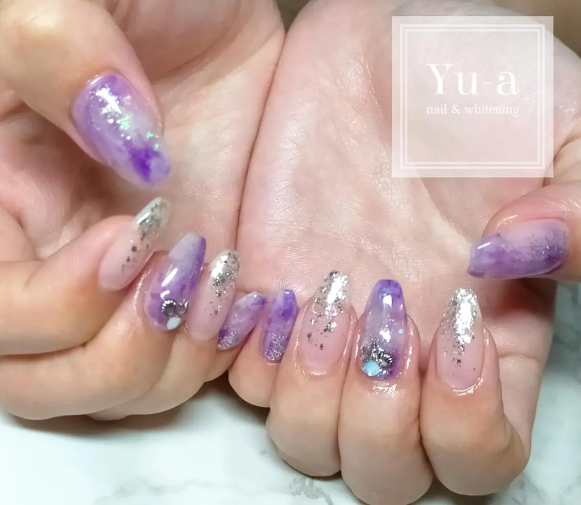 ネイル ハンドネイル yu-a☆   柏ネイルのネイルデザイン