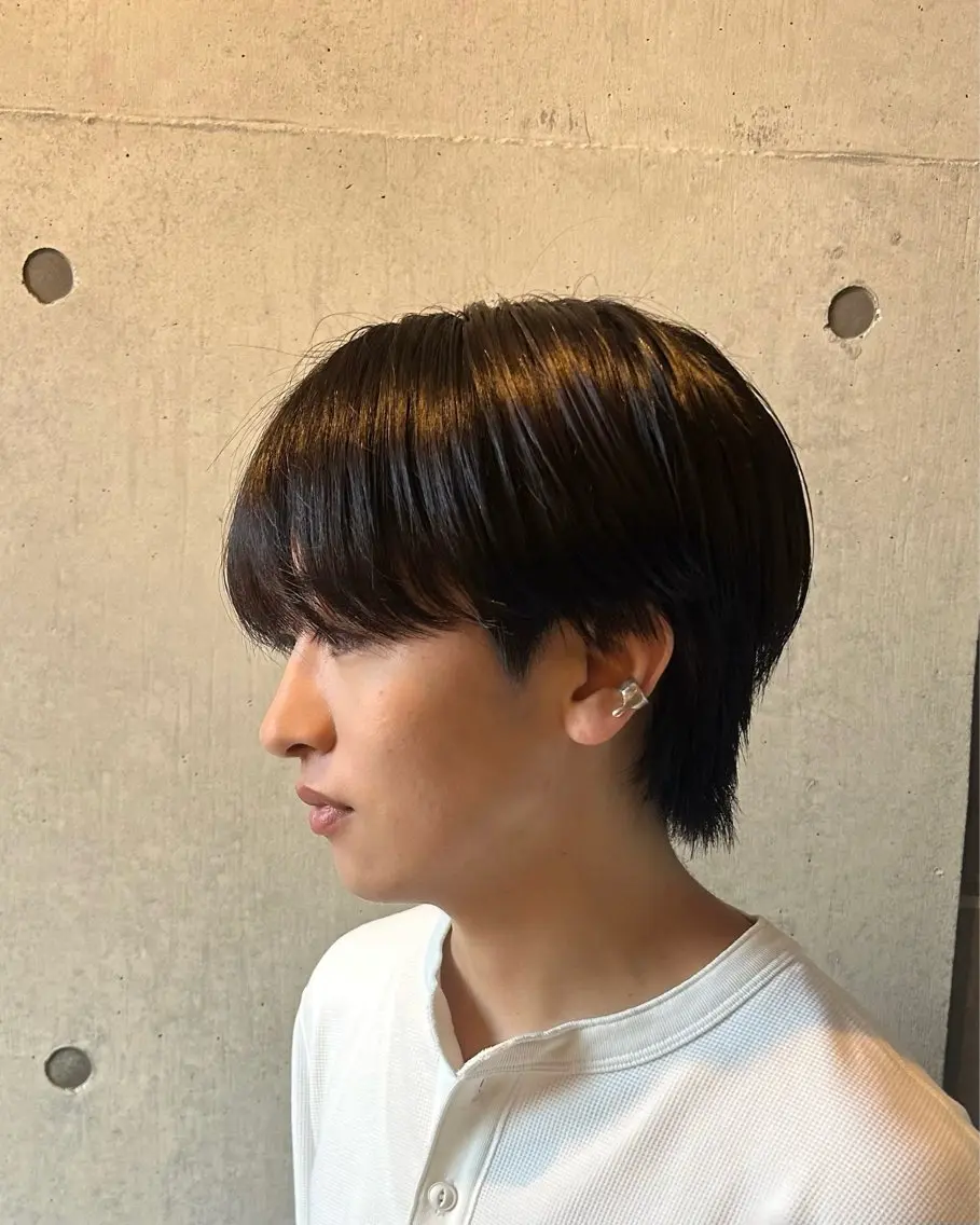 メンズ メンズ就活ヘア カット ヘアカラー ❤️🔥Ai/メン ズカット❤️🔥のヘアスタイル