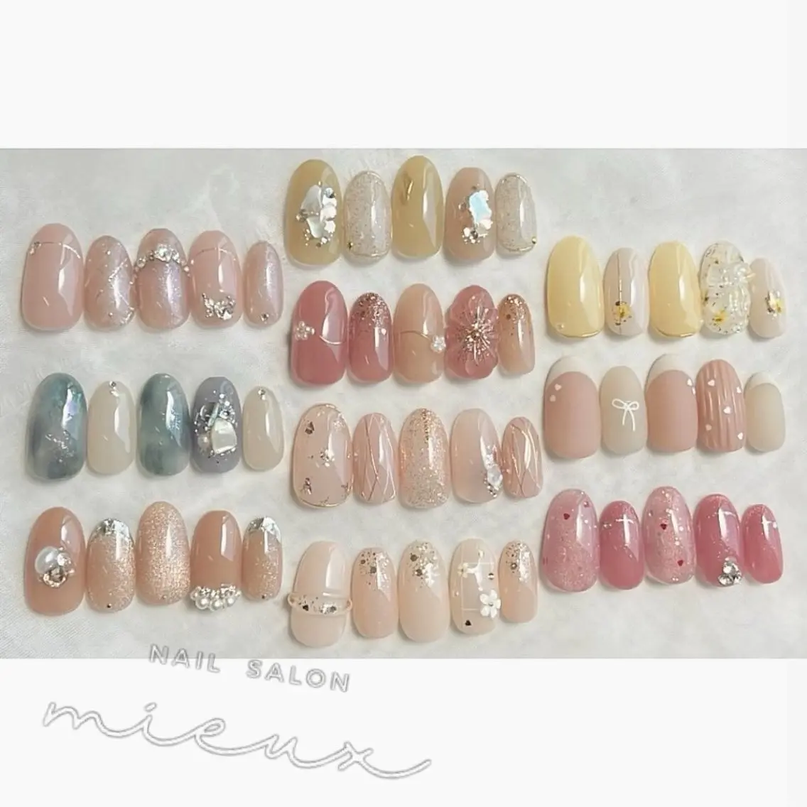 ネイル ハンドネイル nailsalon mieuxのネイルデザイン