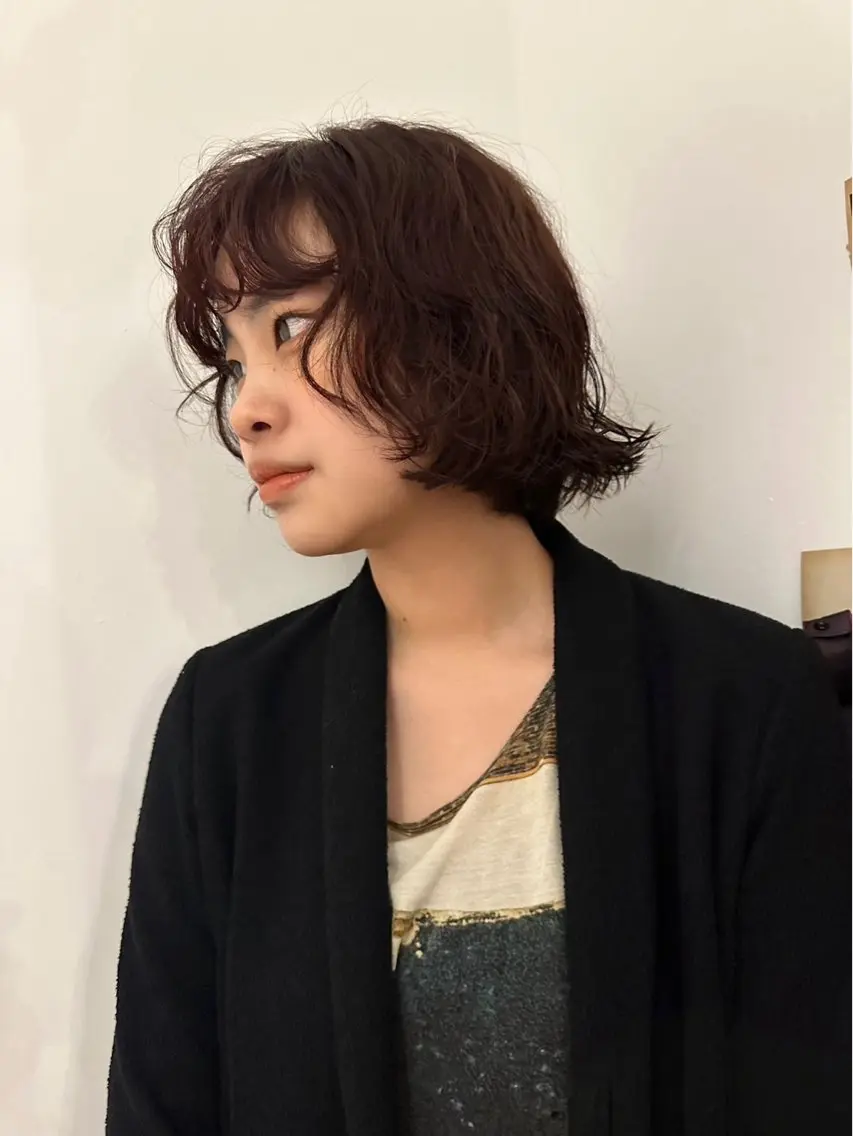 ショート パーマ 名古屋/メンズカット パーマ/シュンペイのヘアスタイル