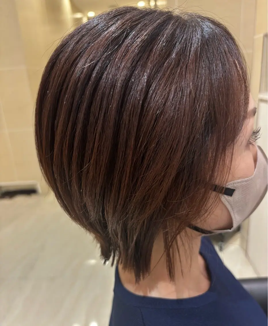【大人女性♪】リタッチカラー+カット+髪質改善トリートメント¥6,000特集 髪質改善トリートメントの写真