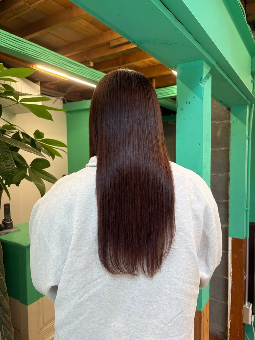 福田 梨七のヘアスタイル