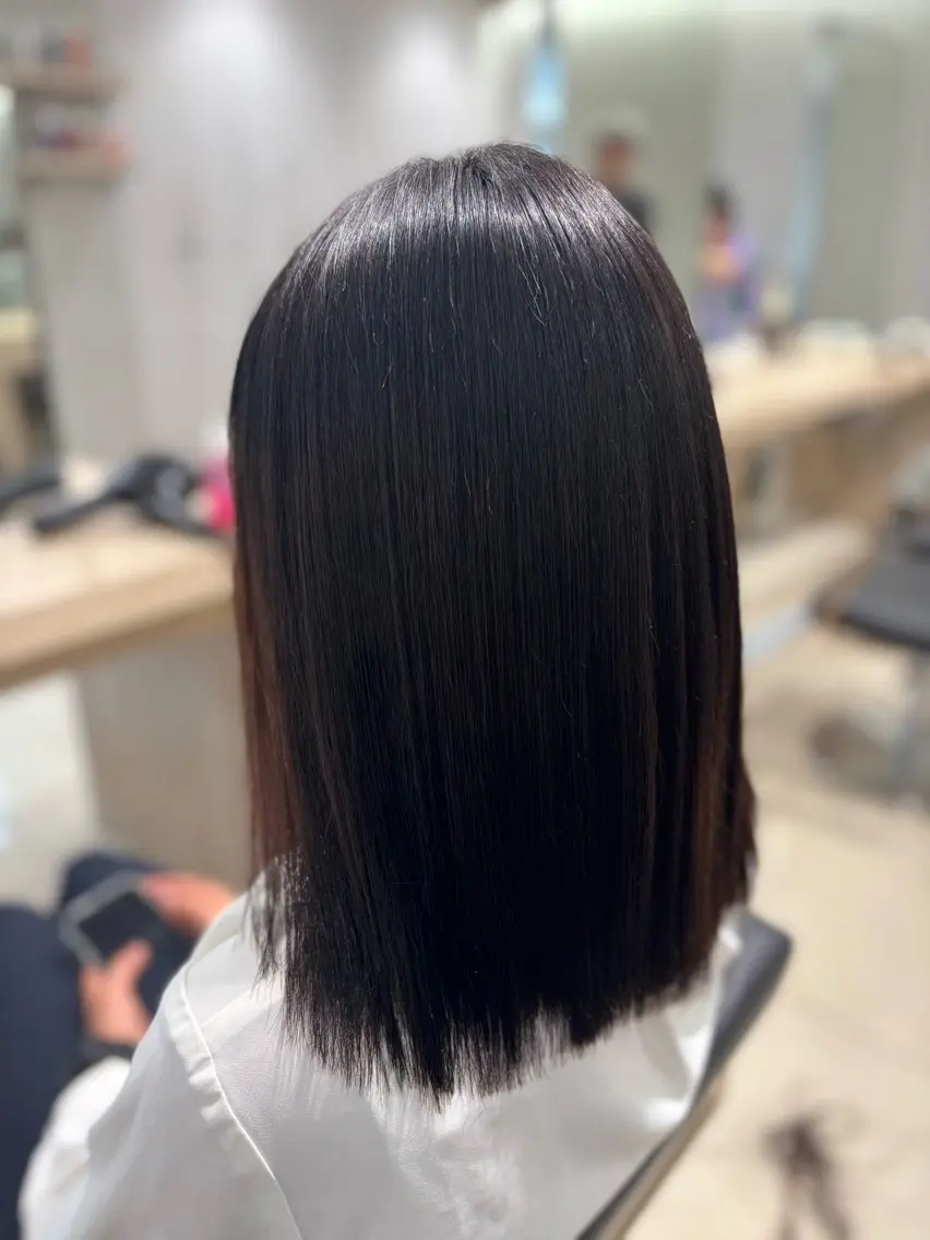 ロング パーマ ヘアアレンジ 縮毛矯正 💠メンズ縮毛矯正 /パーマ💠林慶太のヘアスタイル