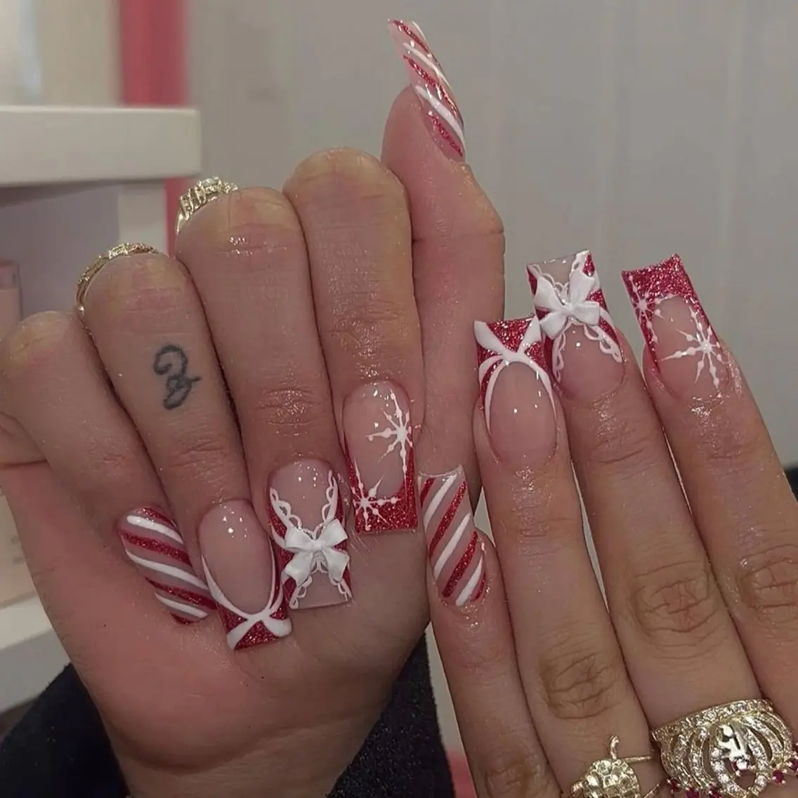 ネイル アートネイル 長さ出し ジェルネイル マグネットネイル ニュアンスネイル ハンドネイル Cloudy Chan Nailのネイルデザイン