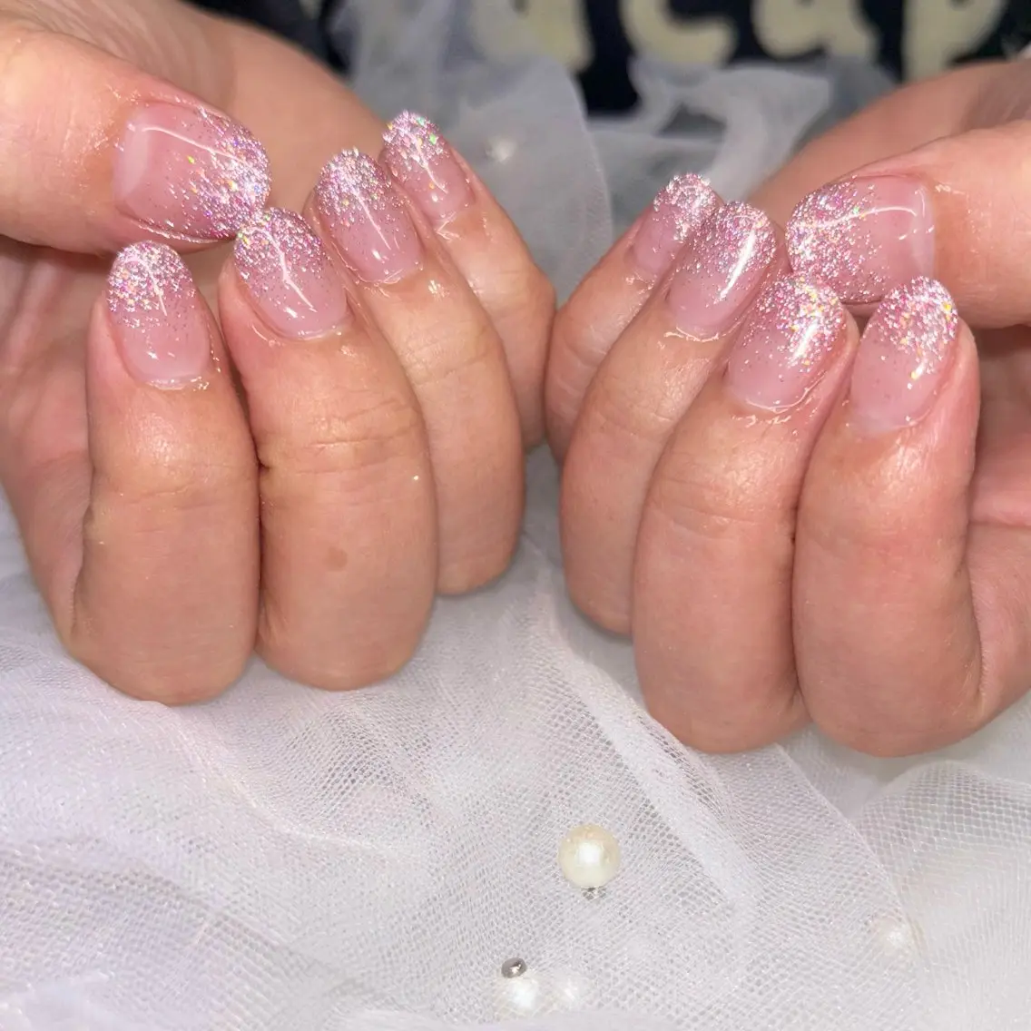 🧡90min 【ラメグラデーション】🧡(⚠️オフ無し)補足説明ご覧ください🍀の写真