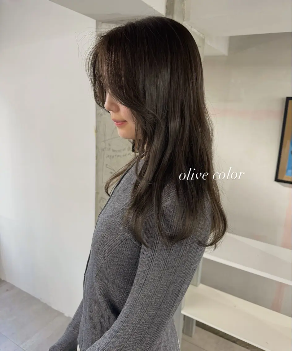 ロング カラー パーマ ヘアアレンジ メンズ 心斎橋美容室 Junのヘアスタイル