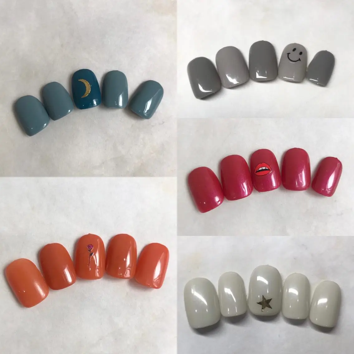 ネイル カジュアル シンプルネイル Nail&eye Belire 新宿のネイルデザイン