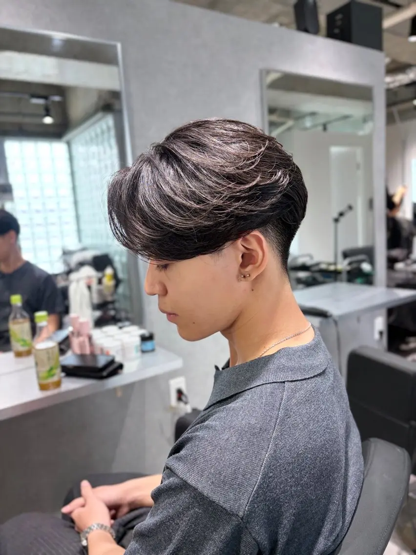 メンズ カット 縮毛矯正 曲がる縮毛矯正専門 /森隆之介のヘアスタイル