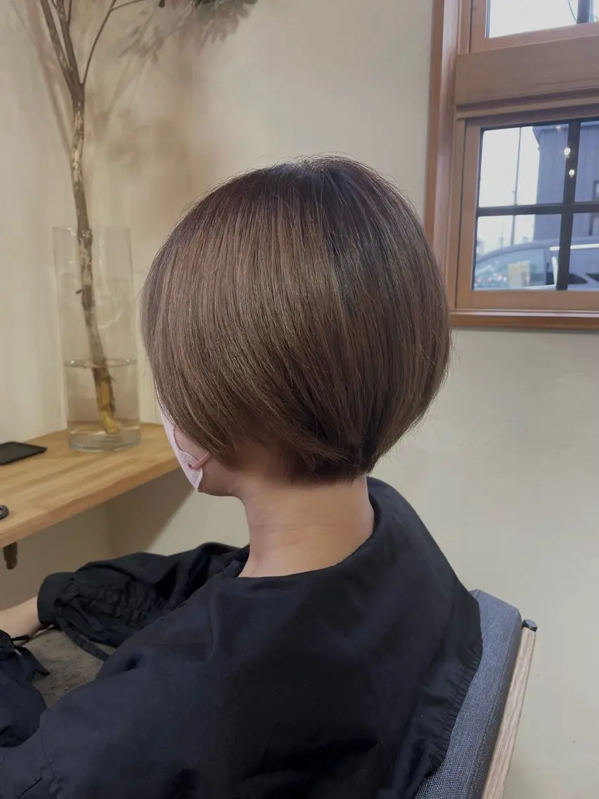 ショート 藤井 美陽のヘアスタイル