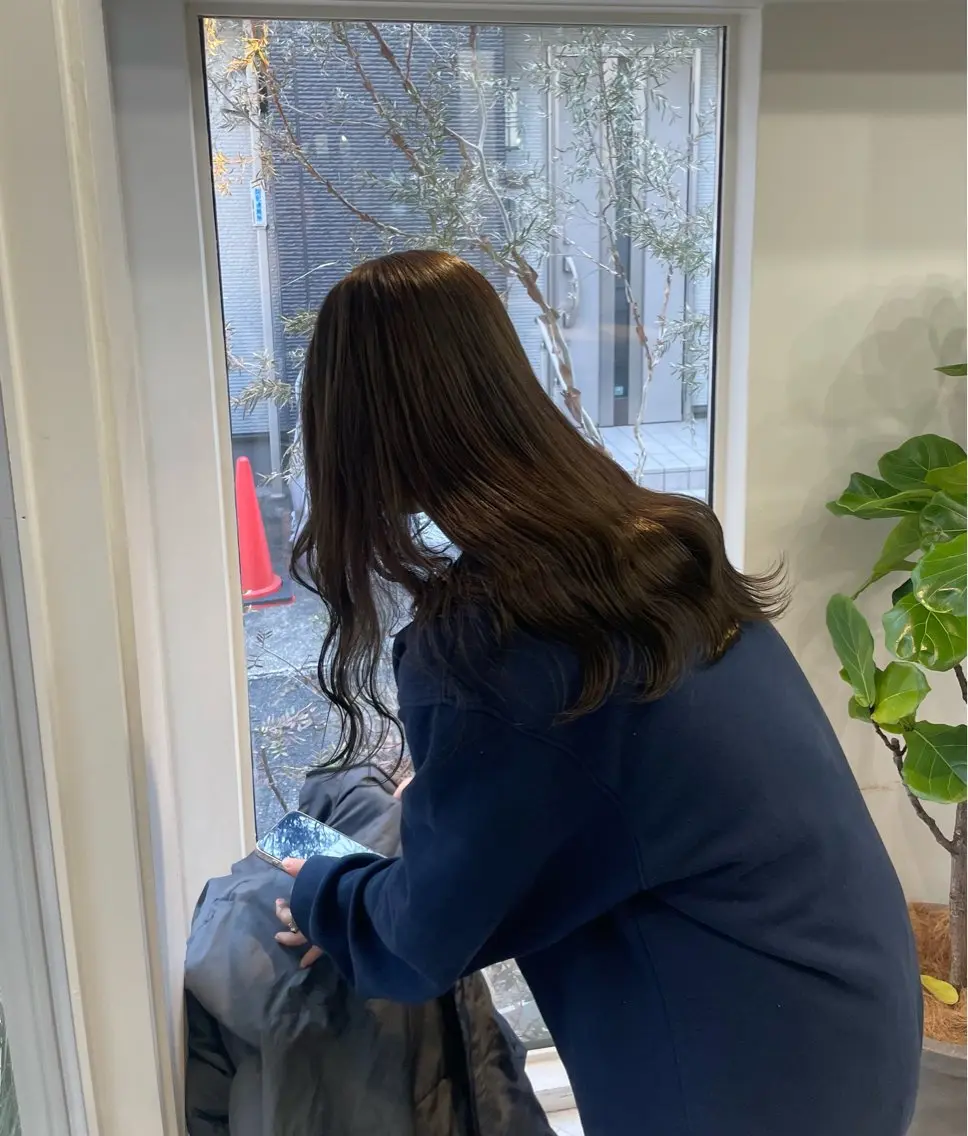 カラー ヘアカラー とば みゆうのヘアスタイル