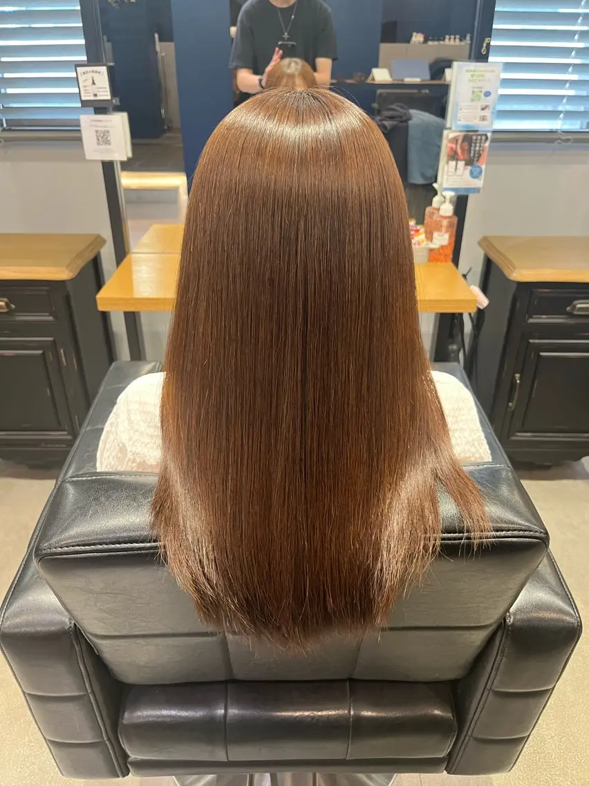 ロング 髪質改善 縮毛矯正 トリートメント 酸熱トリートメント ヘアカラー トリートメント 🌈髪質改善専門🌈 神田 達也のヘアスタイル