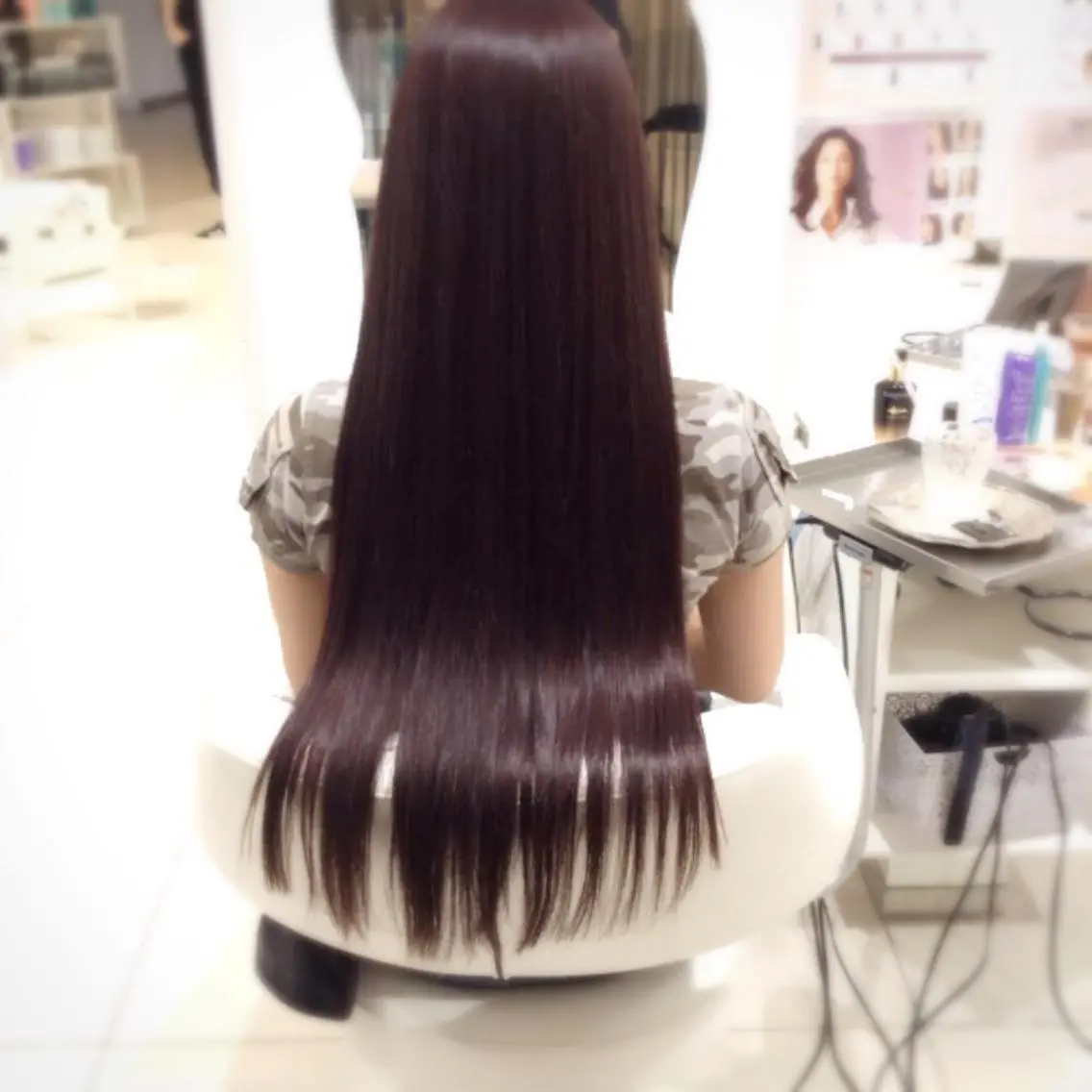 ロング トリートメント カット ヘアカラー トリートメント 上田 篤史のヘアスタイル