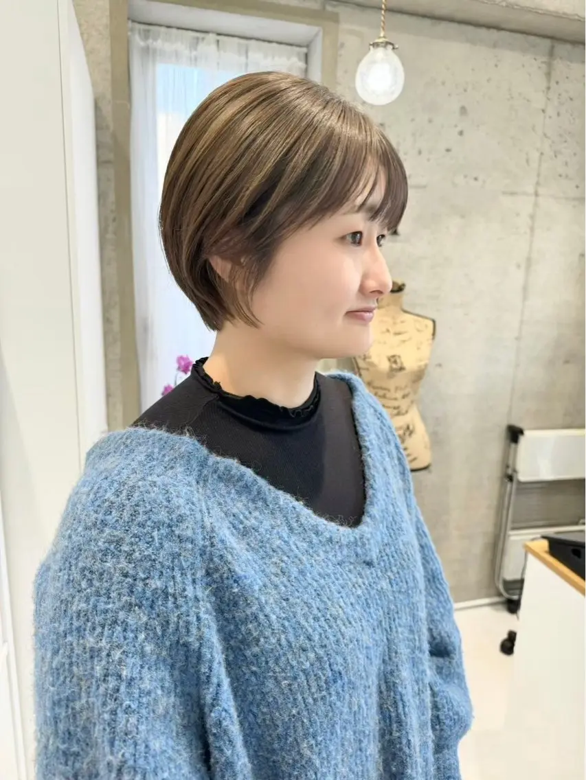 ショート 榎本 雪来のヘアスタイル