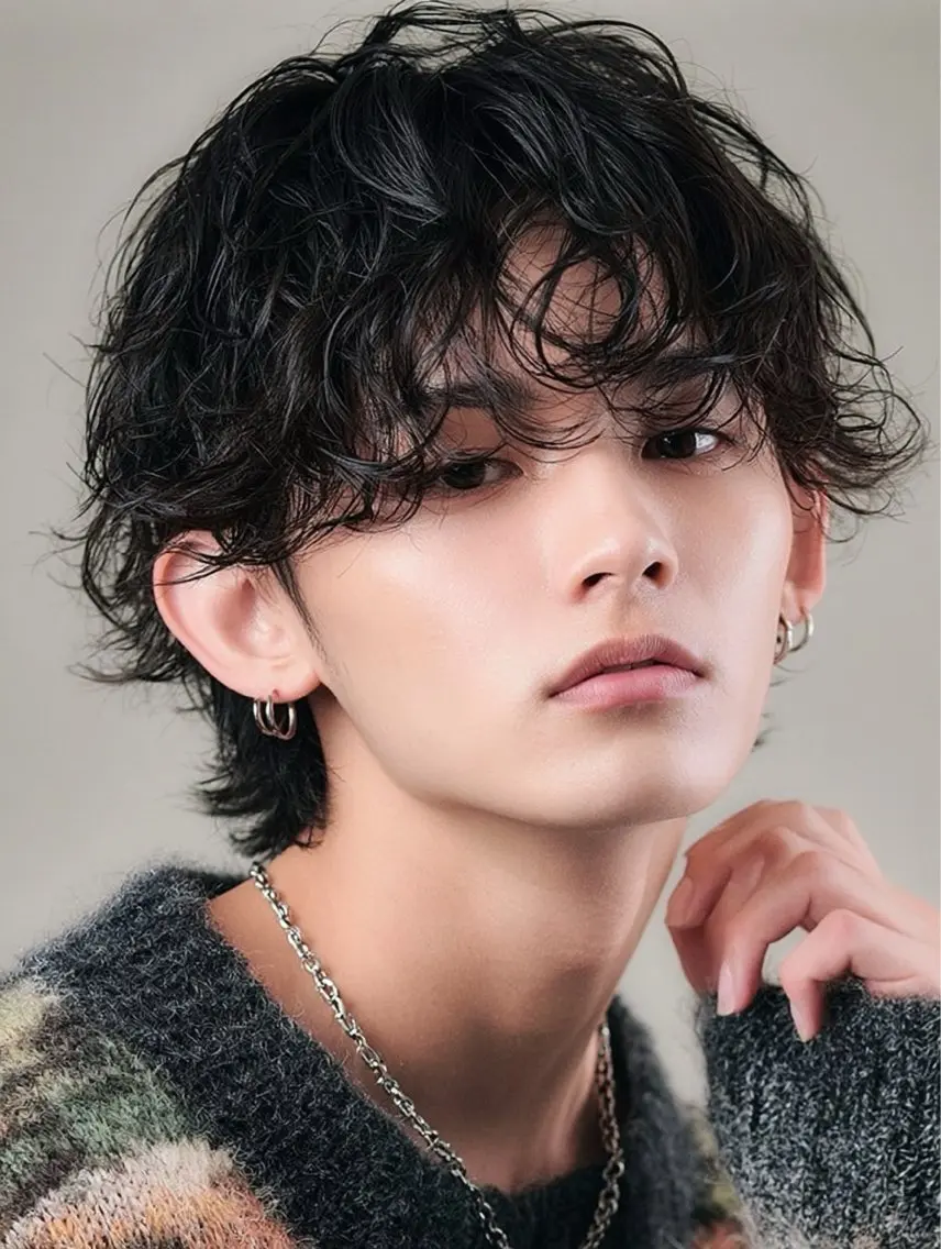 パーマ メンズ 髪質改善 メンズ特化🔥 仙台/富沢/管野一稀のヘアスタイル