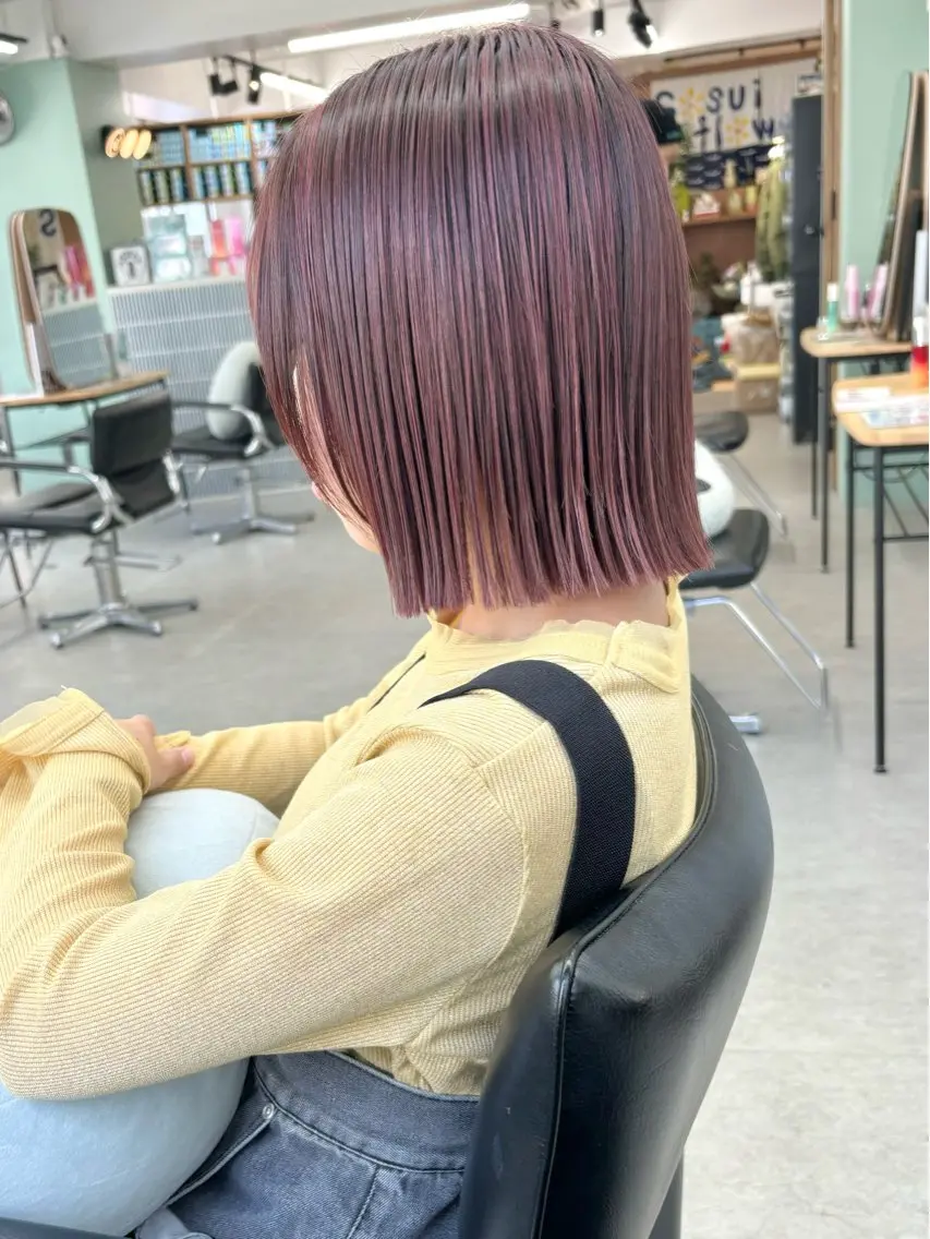 ミディアム カット ヘアカラー 🍒森木 ゆうか🍒のヘアスタイル