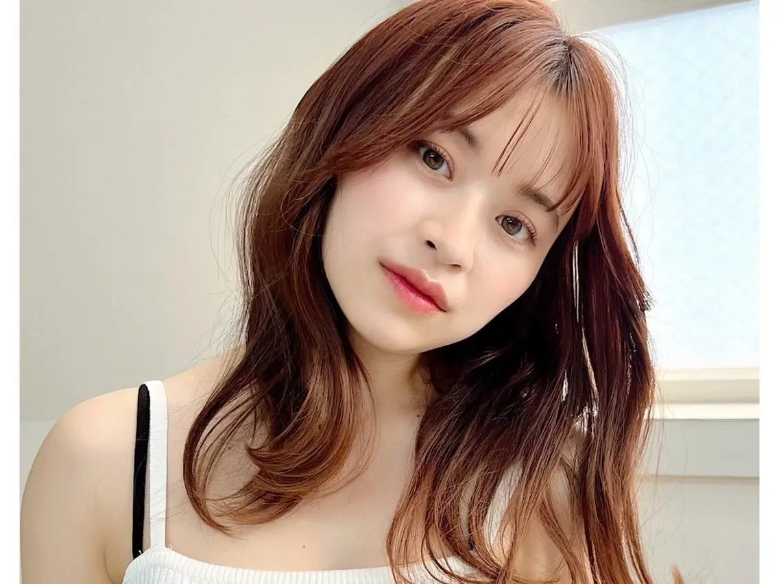 ミディアム ハッシュカット 韓国レイヤー　原宿のヘアスタイル
