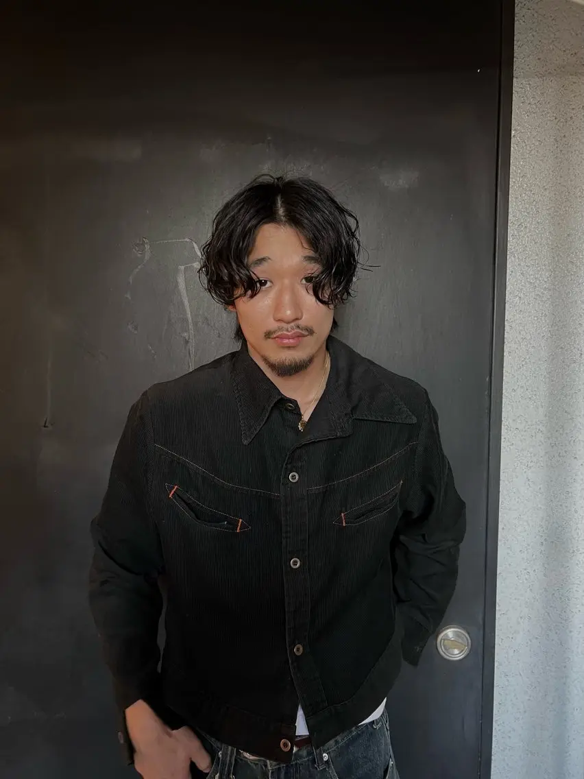 【再来】 メンズカット+波巻きorツイスパの写真