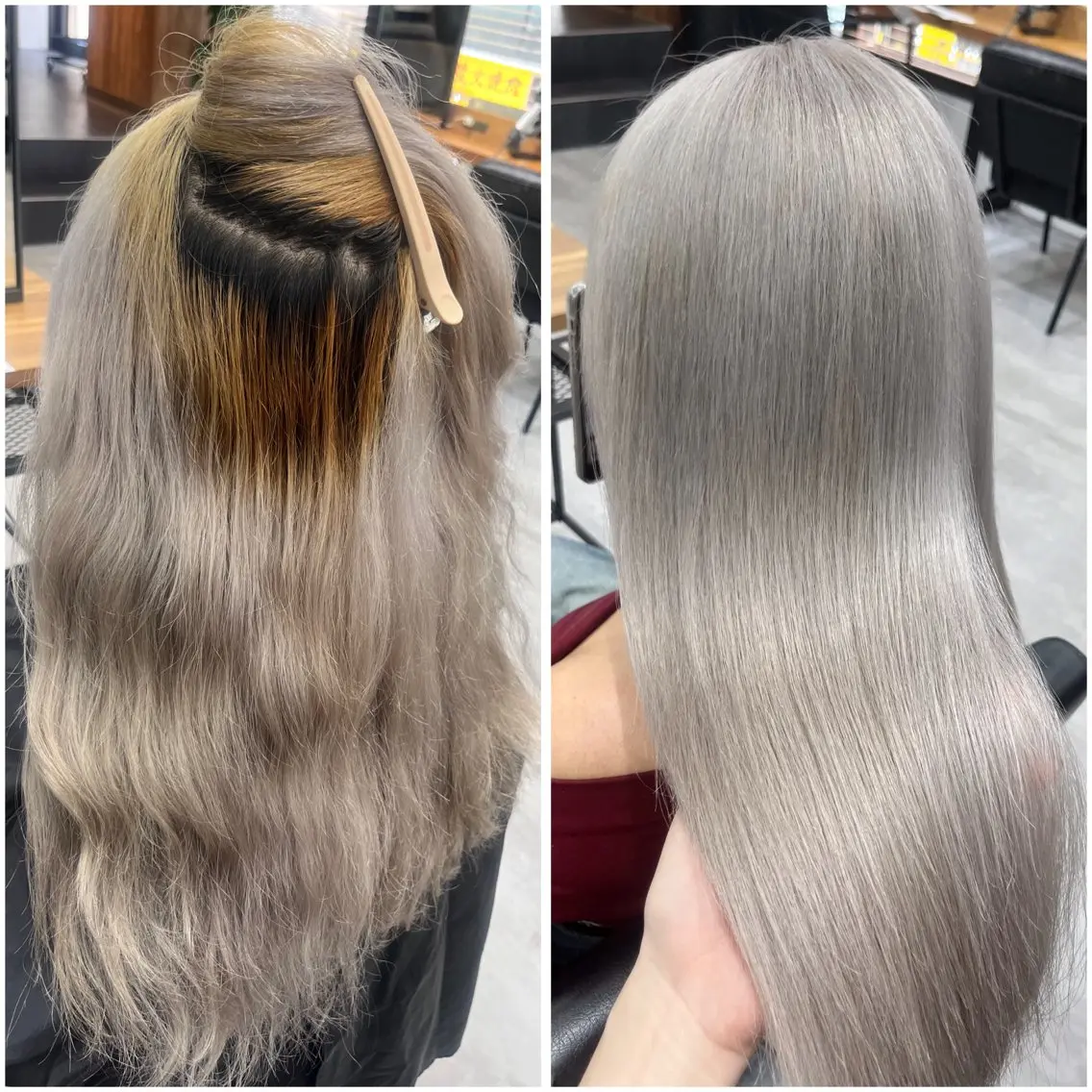 ロング カラー ヘアカラー トリートメント MAKO ❤️🔥NEXTのヘアスタイル