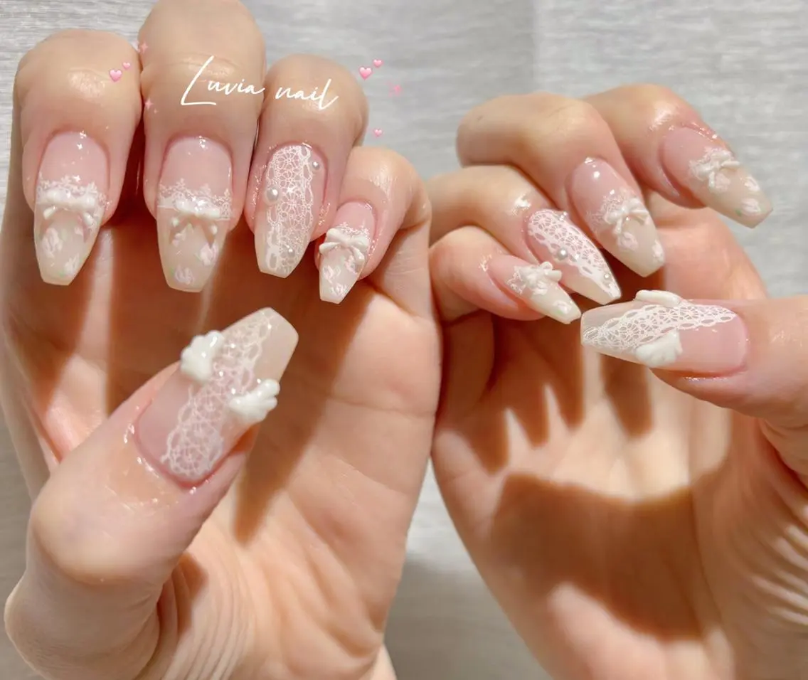 ネイル ハンドネイル 🎀Luvia nail 池袋✨のネイルデザイン