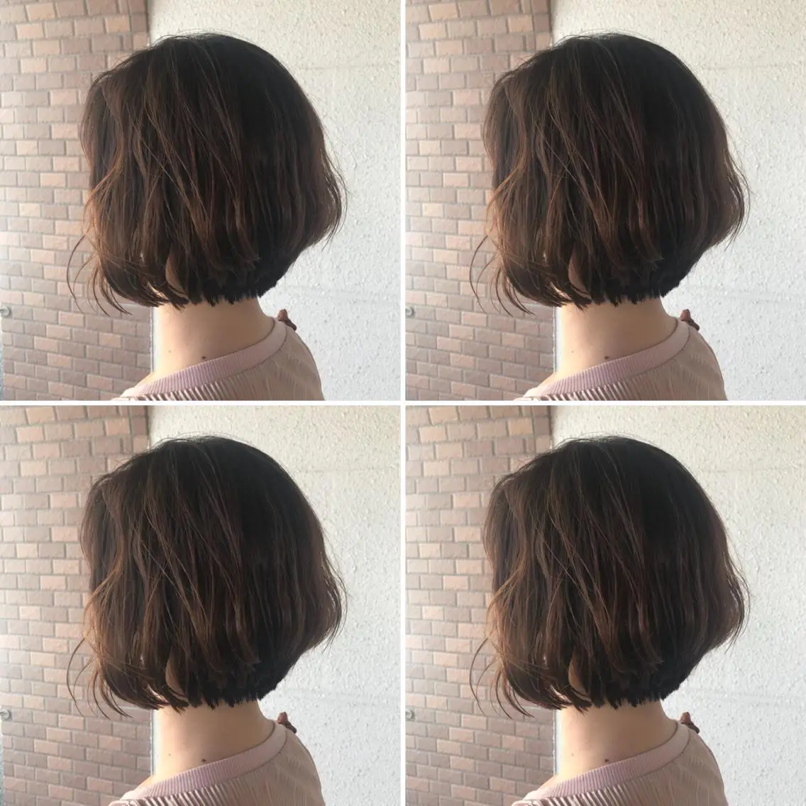 ショート カラー ショートボブ ボブ ショートヘア 新里 つかさのヘアスタイル