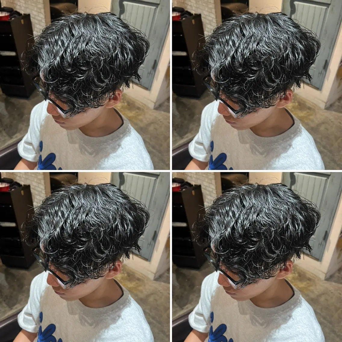 パーマ メンズ カット パーマ トリートメント ヘアセット メンズパーマ特化 望月謙二郎のヘアスタイル