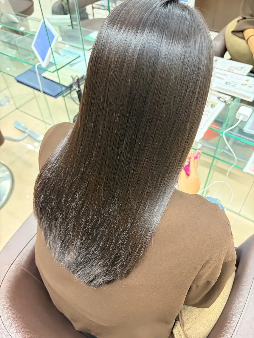 ロング 縮毛矯正/髪質改善 kazu🐰のヘアスタイル