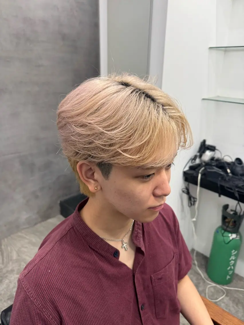ヘアアレンジ メンズ カット 天野 愉月のヘアスタイル