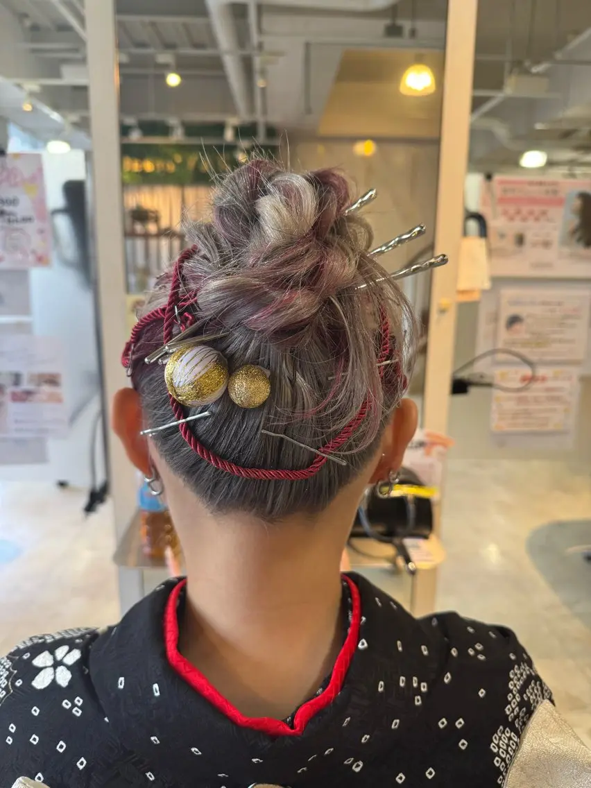 ヘアアレンジ ヘアセット 本田 卓也のヘアスタイル
