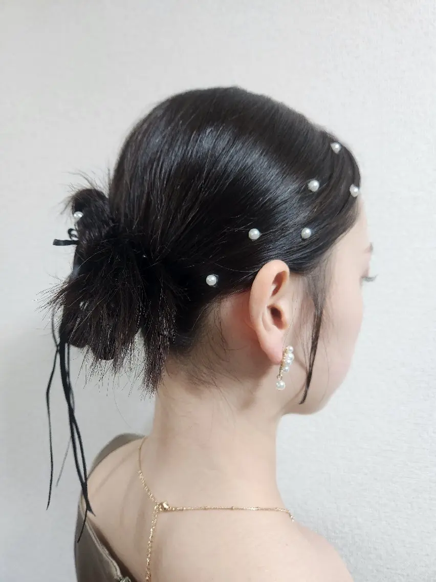 セミロング ヘアセット サロンソレイユ(マツ エク/ヘアセット)の眉毛・アイブロウイメージ