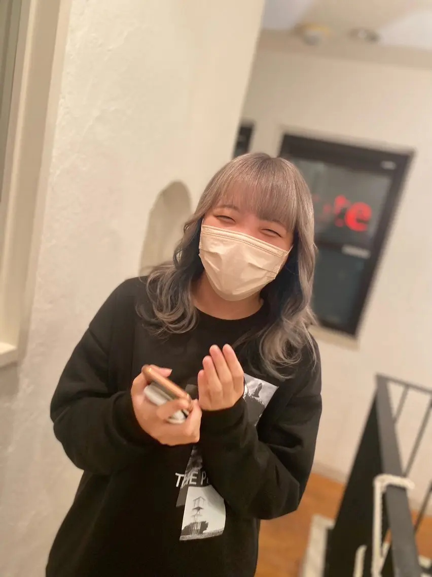ミディアム ⭐️カラー特化⭐️ 安達佑紀のヘアスタイル