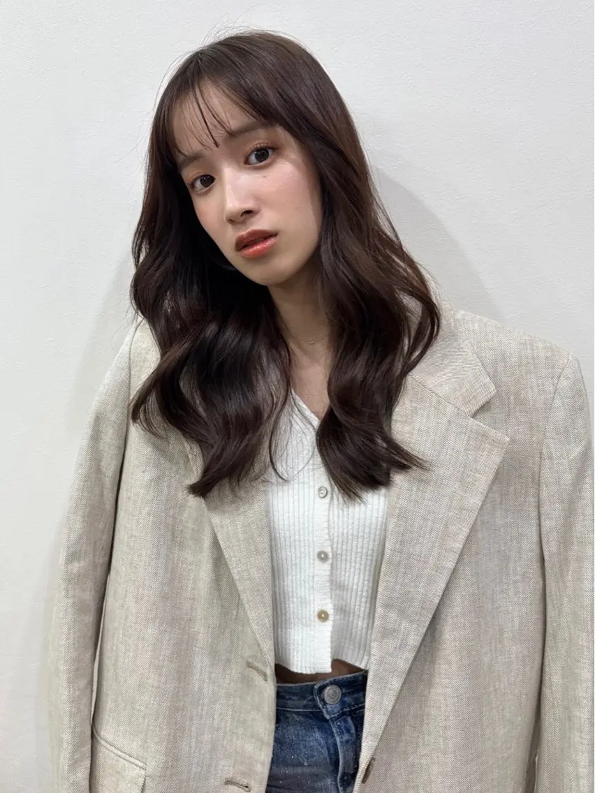 ロング まや/ カラーモデル募集のヘアスタイル